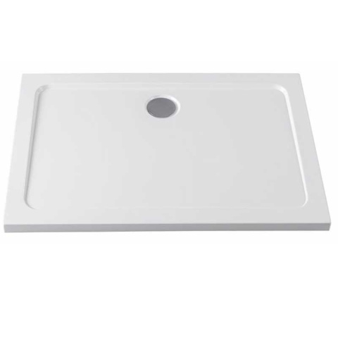 BRODZIK PRYSZNICOWY PROSTOKĄTNY SLIM ST03C BIAŁY 120x80 CM