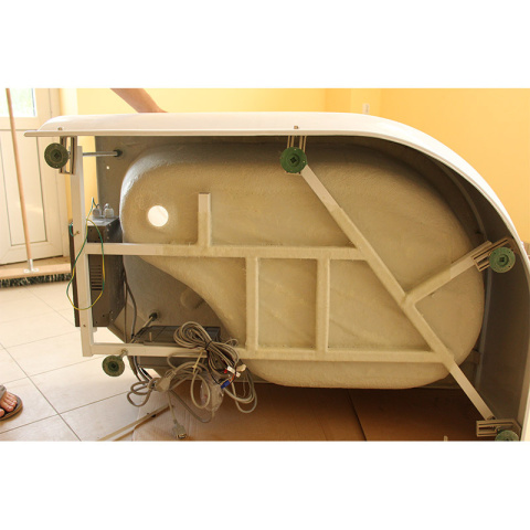 KABINA PRYSZNICOWA Z HYDROMASAŻEM I SAUNĄ WSH7106LS LEWA 120x80 CM KABINA PRYSZNICOWA Z HYDROMASAŻEM I SAUNĄ WSH7106LS LEWA 120x80 CM
