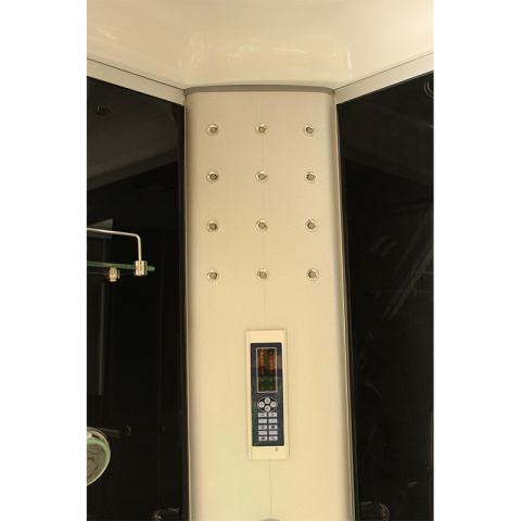 KABINA PRYSZNICOWA Z HYDROMASAŻEM I SAUNĄ WSH7106RS PRAWA 120x80 CM