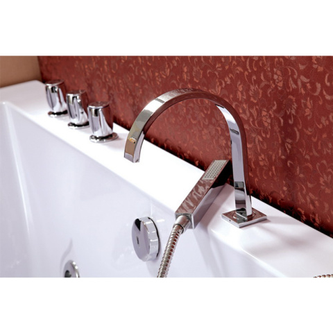 WANNA Z HYDROMASAŻEM RAMONA 640 BIAŁA 180x90 CM WANNA Z HYDROMASAŻEM RAMONA 640 BIAŁA 180x90 CM