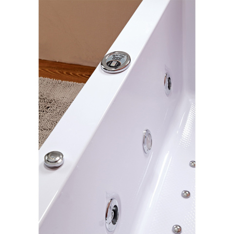 WANNA Z HYDROMASAŻEM RAMONA 640H BIAŁA 180x90 CM WANNA Z HYDROMASAŻEM RAMONA 640H BIAŁA 180x90 CM