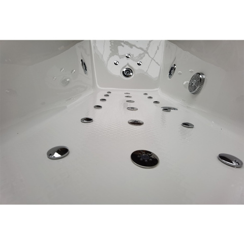 WANNA Z HYDROMASAŻEM RAMONA 640 BIAŁA 180x90 CM WANNA Z HYDROMASAŻEM RAMONA 640 BIAŁA 180x90 CM