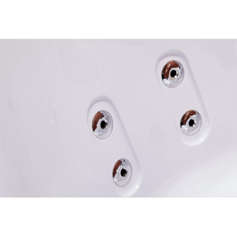 WANNA Z HYDROMASAŻEM TIGA 604 BIAŁA 152x152 CM WANNA Z HYDROMASAŻEM TIGA 604 BIAŁA 152x152 CM