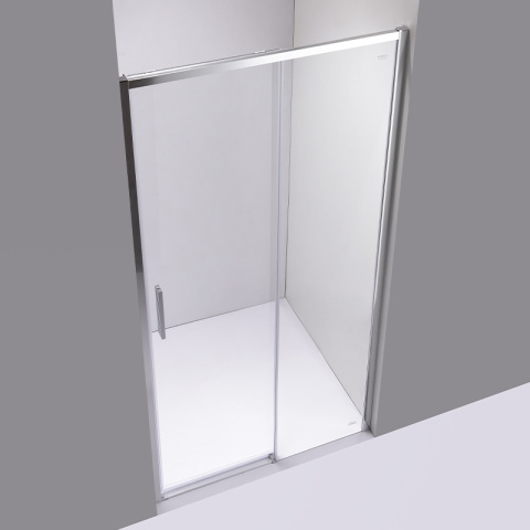 DRZWI PRYSZNICOWE SUPER SLIM NOVA CHROM 130 CM 6 MM DRZWI PRYSZNICOWE SUPER SLIM NOVA CHROM 130 CM 6 MM