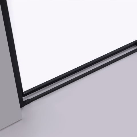 DRZWI PRYSZNICOWE SUPER SLIM NOVA CZARNE 100 CM 6 MM DRZWI PRYSZNICOWE SUPER SLIM NOVA CZARNE 100 CM 6 MM