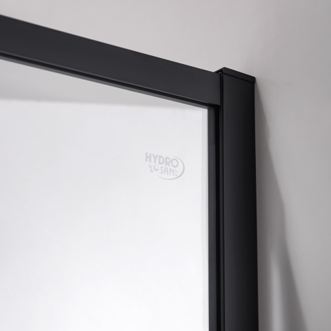 DRZWI PRYSZNICOWE SUPER SLIM NOVA CZARNE 100 CM 6 MM DRZWI PRYSZNICOWE SUPER SLIM NOVA CZARNE 100 CM 6 MM