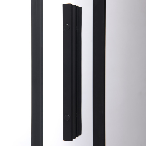 DRZWI PRYSZNICOWE SUPER SLIM NOVA CZARNE 100 CM 6 MM DRZWI PRYSZNICOWE SUPER SLIM NOVA CZARNE 100 CM 6 MM