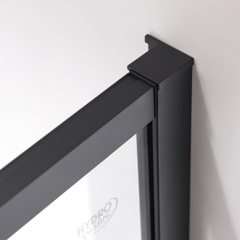 DRZWI PRYSZNICOWE SUPER SLIM NOVA CZARNE 110 CM 6 MM DRZWI PRYSZNICOWE SUPER SLIM NOVA CZARNE 110 CM 6 MM