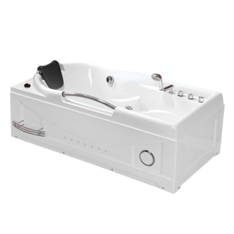 WANNA Z HYDROMASAŻEM RAMZES 634 BIAŁA 168x85 CM WANNA Z HYDROMASAŻEM RAMZES 634 BIAŁA 168x85 CM