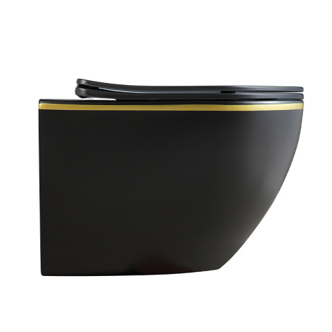 MISKA WC WISZĄCA RIMLESS PEAK-MTB-GL-RIM-03 CZARNA MAT DESKA WOLNOOPADAJĄCA DUROPLAST MISKA WC WISZĄCA RIMLESS PEAK-MTB-GL-RIM-03 CZARNA MAT DESKA WOLNOOPADAJĄCA DUROPLAST