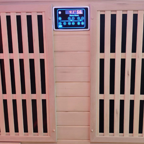 SAUNA KOMBO INFRARED/FIŃSKA HELSI3 Z PIECEM 6kW 3-4 OSOBOWA 160x160 CM 2w1