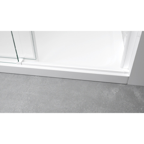 DRZWI PRYSZNICOWE KZ09A BIAŁE 95-100 CM 8 MM DRZWI PRYSZNICOWE KZ09A BIAŁE 95-100 CM 8 MM