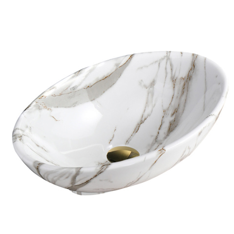 UMYWALKA NABLATOWA CERAMICZNA MARMUROWA OWALNA LUMO-MAR1-530 UMYWALKA NABLATOWA CERAMICZNA MARMUROWA OWALNA LUMO-MAR1-530