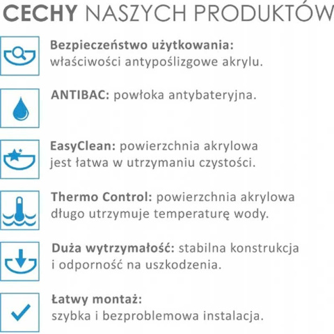 WANNA WOLNOSTOJĄCA PRZYŚCIENNA MERA 509D LEWA BIAŁA PRZELEW CHROM 170x75 CM WANNA WOLNOSTOJĄCA PRZYŚCIENNA MERA 509D LEWA BIAŁA PRZELEW CHROM 170x75 CM
