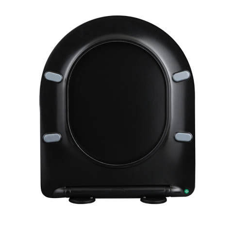DESKA SEDESOWA WC WOLNOOPADAJĄCA CV-BL-03 SLIM CZARNA DUROPLAST