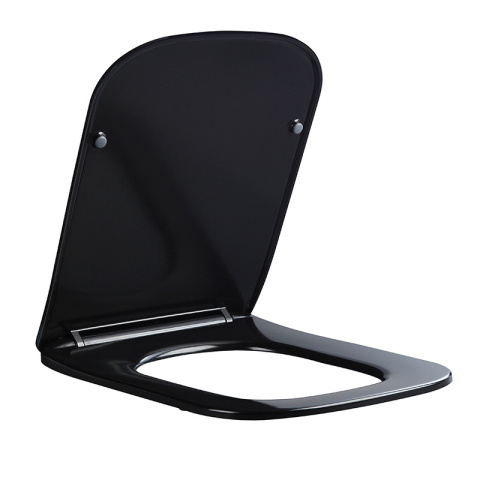 DESKA SEDESOWA WC WOLNOOPADAJĄCA CV-BL-08 SLIM CZARNA DUROPLAST DESKA SEDESOWA WC WOLNOOPADAJĄCA CV-BL-08 SLIM CZARNA DUROPLAST