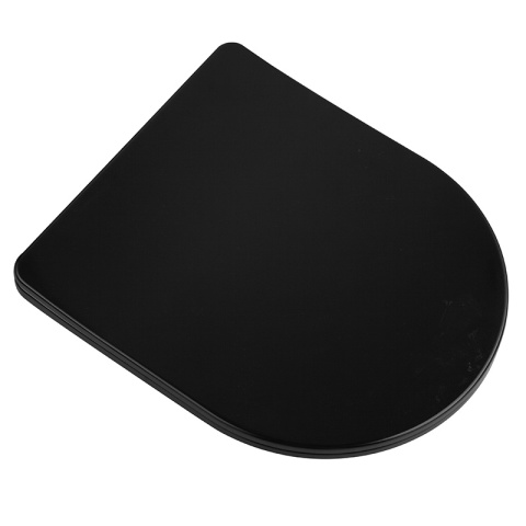 DESKA SEDESOWA WC WOLNOOPADAJĄCA CV-MTB-03 SLIM CZARNY MAT DUROPLAST DESKA SEDESOWA WC WOLNOOPADAJĄCA CV-MTB-03 SLIM CZARNY MAT DUROPLAST