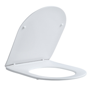 DESKA SEDESOWA WC WOLNOOPADAJĄCA CV-WH-03 SLIM BIAŁA DUROPLAST
