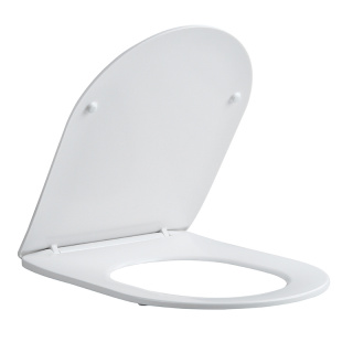 DESKA SEDESOWA WC WOLNOOPADAJĄCA CV-WH-07 SLIM BIAŁA DUROPLAST