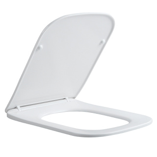 DESKA SEDESOWA WC WOLNOOPADAJĄCA CV-WH-08 SLIM BIAŁA DUROPLAST