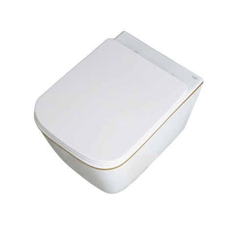 MISKA WC WISZĄCA RIMLESS RAIN-WH-GL-RIM-03 BIAŁA DESKA WOLNOOPADAJĄCA DUROPLAST MISKA WC WISZĄCA RIMLESS RAIN-WH-GL-RIM-03 BIAŁA DESKA WOLNOOPADAJĄCA DUROPLAST