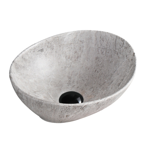 UMYWALKA NABLATOWA CERAMICZNA MARMUROWA OWALNA LUMO-MAR2-405 UMYWALKA NABLATOWA CERAMICZNA MARMUROWA OWALNA LUMO-MAR2-405