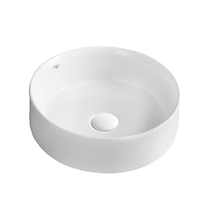 UMYWALKA NABLATOWA CERAMICZNA OKRĄGŁA LAVA-WH-360 BIAŁA