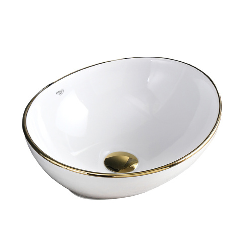 UMYWALKA NABLATOWA CERAMICZNA OWALNA LUMO-WH-GL-405 BIAŁA UMYWALKA NABLATOWA CERAMICZNA OWALNA LUMO-WH-GL-405 BIAŁA