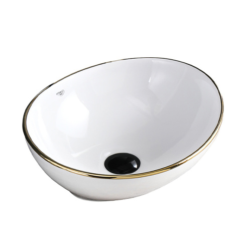 UMYWALKA NABLATOWA CERAMICZNA OWALNA LUMO-WH-GL-405 BIAŁA UMYWALKA NABLATOWA CERAMICZNA OWALNA LUMO-WH-GL-405 BIAŁA