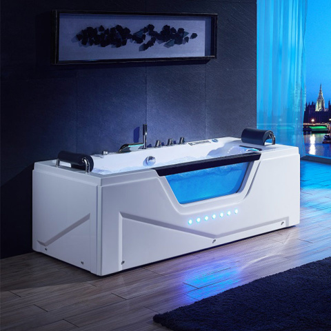 WANNA Z HYDROMASAŻEM Z PODGRZEWACZEM CARINA 938 BIAŁA 182x82 CM