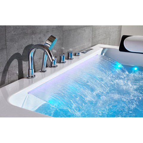 WANNA Z HYDROMASAŻEM NEVADA 912 CZARNA 170x90 CM WANNA Z HYDROMASAŻEM NEVADA 912 CZARNA 170x90 CM