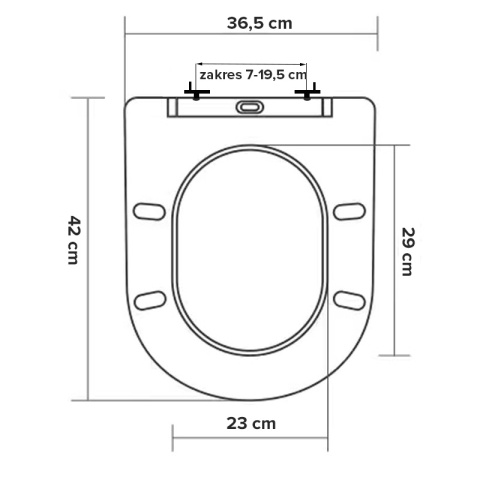 DESKA SEDESOWA WC WOLNOOPADAJĄCA CV-GL-04 ZŁOTA SLIM DUROPLAST DESKA SEDESOWA WC WOLNOOPADAJĄCA CV-GL-04 ZŁOTA SLIM DUROPLAST