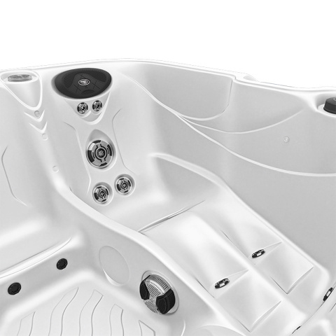 JACUZZI OGRODOWE WANNA SPA752 BIAŁA PERŁA OBUDOWA ANTRACYT 200x200 CM JACUZZI OGRODOWE WANNA SPA752 BIAŁA PERŁA OBUDOWA ANTRACYT 200x200 CM