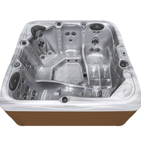 JACUZZI OGRODOWE WANNA SPA752 CAPPUCINNO OBUDOWA KAWA 200x200 CM JACUZZI OGRODOWE WANNA SPA752 CAPPUCINNO OBUDOWA KAWA 200x200 CM
