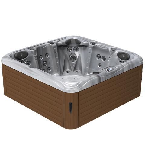 JACUZZI OGRODOWE WANNA SPA752 CAPPUCINNO OBUDOWA KAWA 200x200 CM JACUZZI OGRODOWE WANNA SPA752 CAPPUCINNO OBUDOWA KAWA 200x200 CM