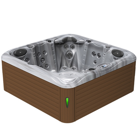 JACUZZI OGRODOWE WANNA SPA752 CAPPUCINNO OBUDOWA KAWA 200x200 CM JACUZZI OGRODOWE WANNA SPA752 CAPPUCINNO OBUDOWA KAWA 200x200 CM