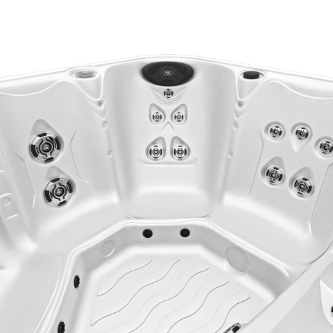 JACUZZI OGRODOWE WANNA SPA753 BIAŁA PERŁA OBUDOWA KAWA 200x200 CM JACUZZI OGRODOWE WANNA SPA753 BIAŁA PERŁA OBUDOWA KAWA 200x200 CM