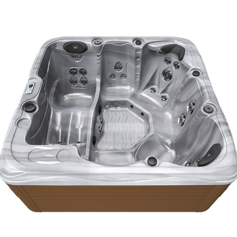 JACUZZI OGRODOWE WANNA SPA753 CAPPUCINNO OBUDOWA KAWA 200x200 CM JACUZZI OGRODOWE WANNA SPA753 CAPPUCINNO OBUDOWA KAWA 200x200 CM