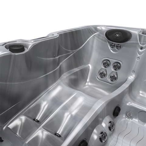 JACUZZI OGRODOWE WANNA SPA753 CAPPUCINNO OBUDOWA KAWA 200x200 CM JACUZZI OGRODOWE WANNA SPA753 CAPPUCINNO OBUDOWA KAWA 200x200 CM