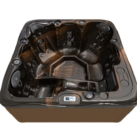JACUZZI OGRODOWE WANNA SPA753 MAGMA GOLD OBUDOWA KAWA 200x200 CM JACUZZI OGRODOWE WANNA SPA753 MAGMA GOLD OBUDOWA KAWA 200x200 CM