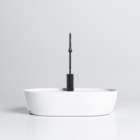 UMYWALKA NABLATOWA CERAMICZNA OWALNA EMI-WH-605 BIAŁY UMYWALKA NABLATOWA CERAMICZNA OWALNA EMI-WH-605 BIAŁY