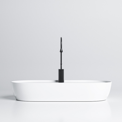 UMYWALKA NABLATOWA CERAMICZNA OWALNA EMI-WH-810 BIAŁY UMYWALKA NABLATOWA CERAMICZNA OWALNA EMI-WH-810 BIAŁY