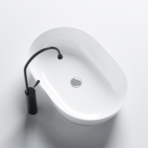 UMYWALKA NABLATOWA CERAMICZNA OWALNA NEO-WH-605 BIAŁY UMYWALKA NABLATOWA CERAMICZNA OWALNA NEO-WH-605 BIAŁY