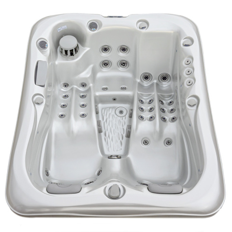 JACUZZI OGRODOWE WANNA SPA530 BIAŁA PERŁA OBUDOWA ANTRACYT