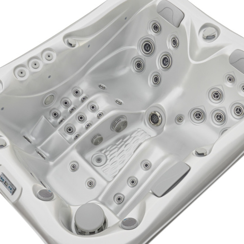 JACUZZI OGRODOWE WANNA SPA530 BIAŁA PERŁA OBUDOWA ANTRACYT