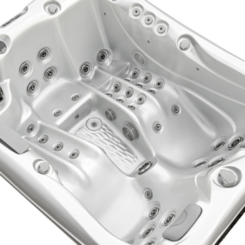 JACUZZI OGRODOWE WANNA SPA530 BIAŁA PERŁA OBUDOWA ANTRACYT
