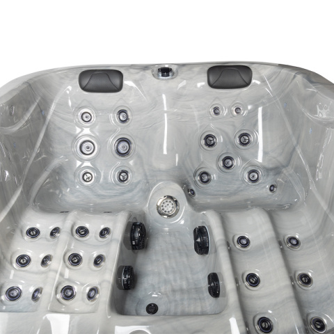 JACUZZI OGRODOWE WANNA SPA530 ODYSSEY OBUDOWA ANTRACYT 210x170 CM