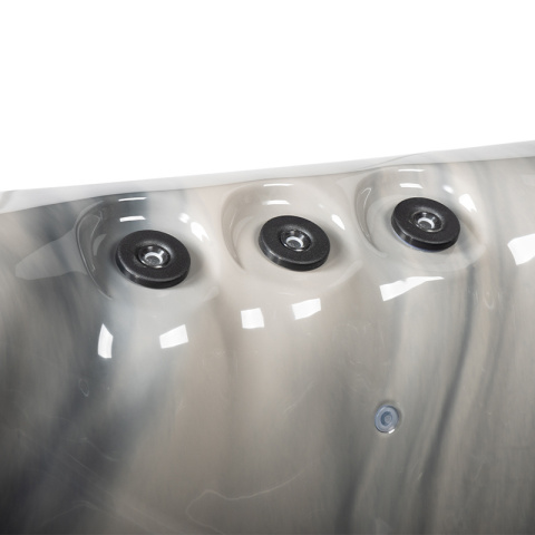 JACUZZI OGRODOWE WANNA SPA530 ODYSSEY OBUDOWA ANTRACYT 210x170 CM