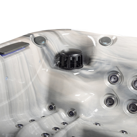 JACUZZI OGRODOWE WANNA SPA530 ODYSSEY OBUDOWA ANTRACYT 210x170 CM
