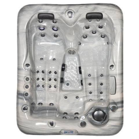 JACUZZI OGRODOWE WANNA SPA530 ODYSSEY OBUDOWA ANTRACYT 210x170 CM